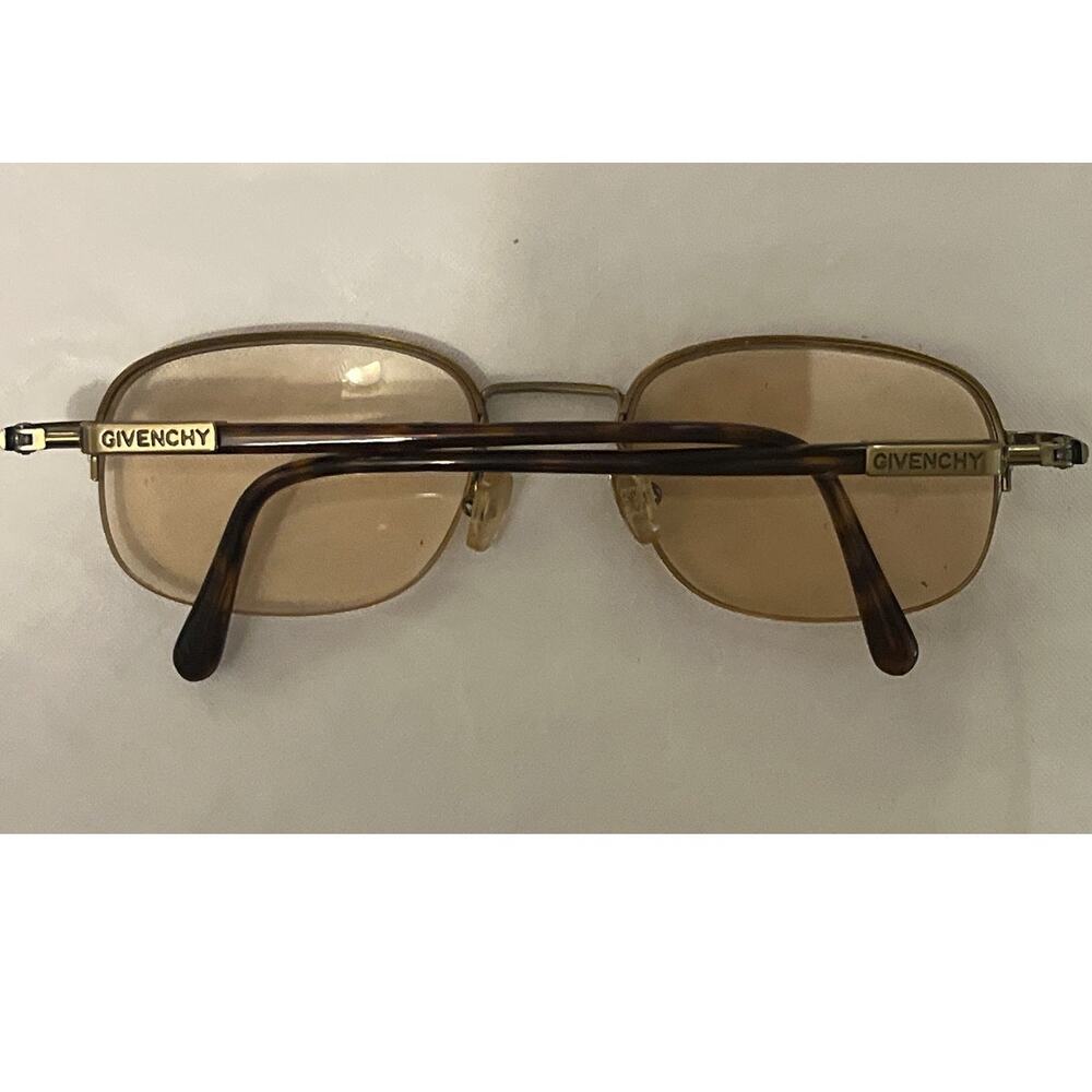 Givenchy Eyeglasses Frame France 1022 002 50-20-135 Bronze Half Rim - Picture 4 of 9